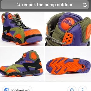 Reebok OXT pump outdoor retro sneakers  US 11
